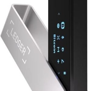 Ledger Nano X (Onyx Black) Crypto Hardware Wallet – Bluetooth – The Best Way to securely Buy, Manage and Grow All Your Digital Assets