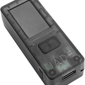 Jade – Bitcoin Hardware Wallet – Camera – Bluetooth – USB-C – 240 mAh Battery – Secure Your Bitcoin Offline