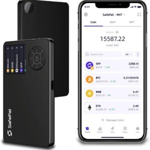 S1 Cryptocurrency Hardware Wallet, Open Source Crypto Wallet, Securely Stores Private Keys, Cold Storage for Bitcoin, Ethereum and More Tokens, NFTs, Seed Phrases & Crypto Assets