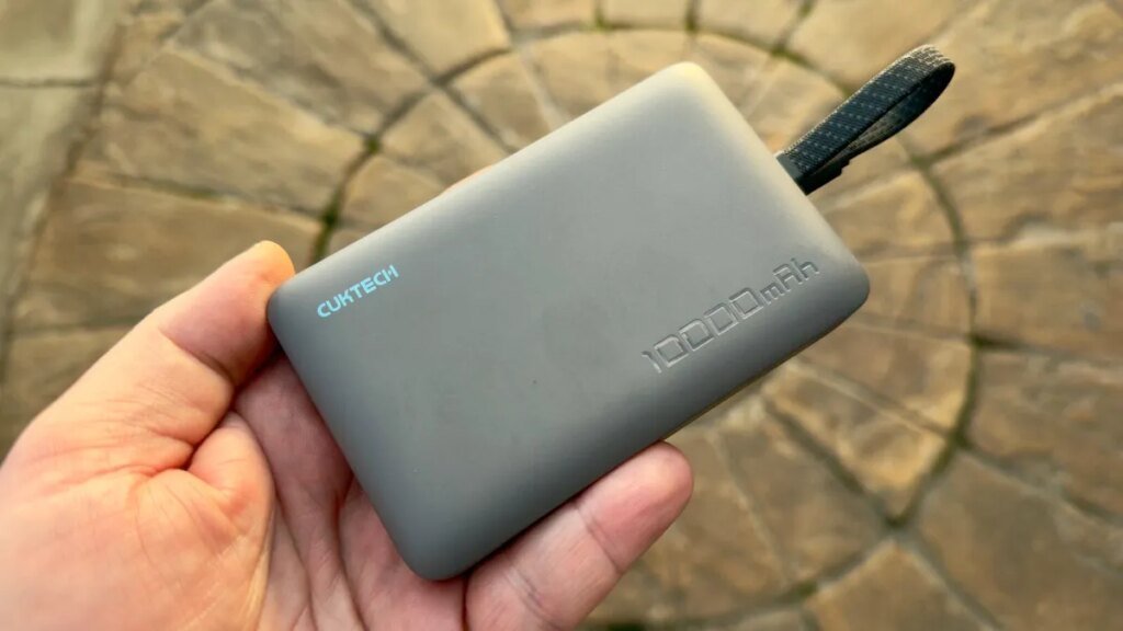This  power bank kept my iPhone going for days (and I can’t lose this cable)
