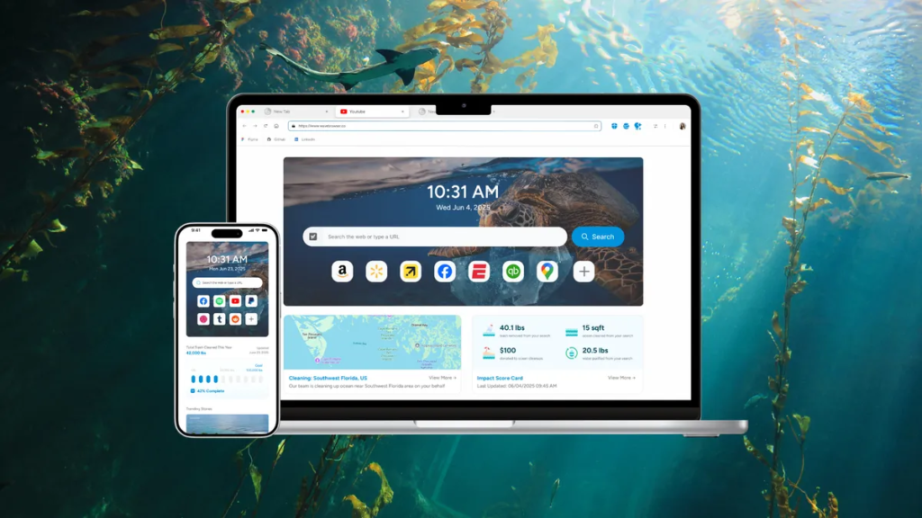 Wave Browser helps wipe out your to-do list—and toxic ocean waste Wave Browser helps wipe out your to-do list—and toxic ocean waste