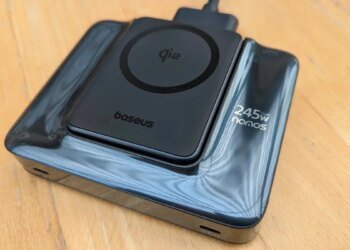 I thought this 245W charging station was excessive, but it's an office essential for me now