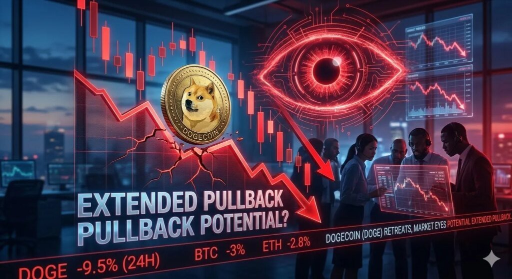 Dogecoin (DOGE) Retreats, Market Eyes Potential Extended Pullback Dogecoin (DOGE) Retreats, Market Eyes Potential Extended Pullback
