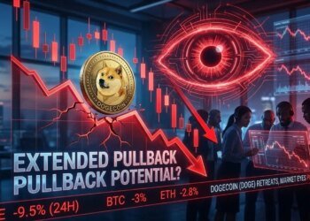 Dogecoin (DOGE) Retreats, Market Eyes Potential Extended Pullback