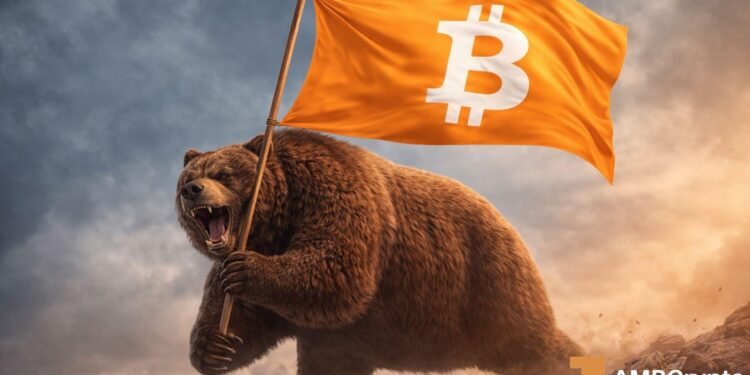 Bitcoin repeats bear flag – Will BTC break out or drop again?