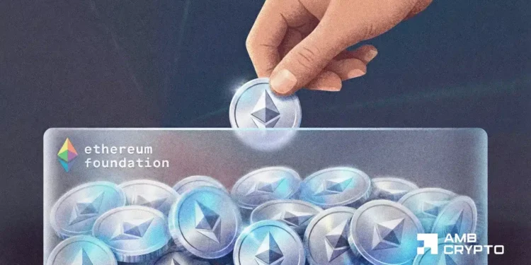 Ethereum Foundation locks mln in ETH – Here’s why the market isn’t reacting Ethereum Foundation locks mln in ETH – Here’s why the market isn’t reacting
