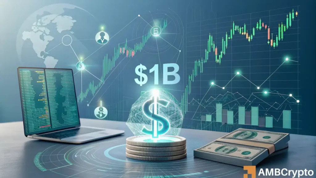 Bitcoin falls back as tokenized stocks race towards  billion – Here’s why